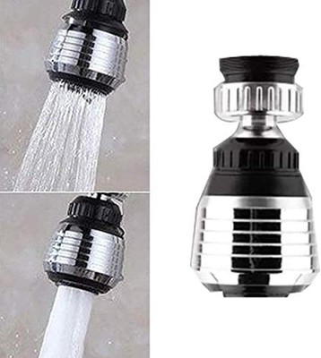 360 Rotate Swivel Water Saving Tap Aerator 8.6 x 3.7 x 1.4 inches, Black 