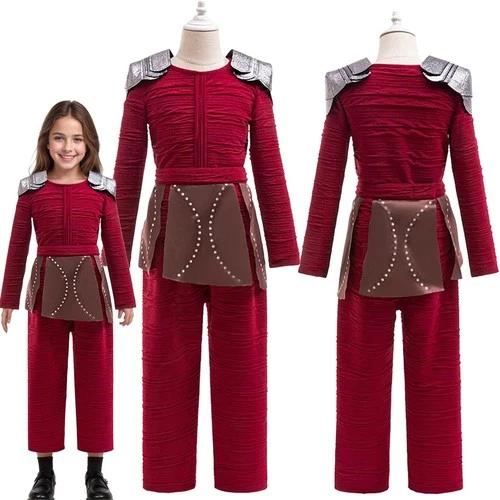 Kids How To Train Your Dragon Astrid Hofferson Costume Cosplay Outfits Book Week - Picture 3 of 22