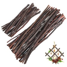 50 PCS Mixed 8 And 12 Inch Natural Wood Craft Stick Birch Twig DIY Decor