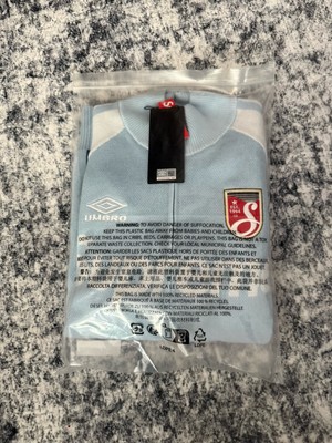 _*1様 【Supreme】Umbro® Zip Up Sweater Blue Size M - Supreme Umbro Zip Up Sweater Jacket Light Blue IN