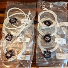 6 QTY-Cat6 3ft RJ-45 Male to Male Ethernet Patch Cable White RoHS CAT6-03-WHB