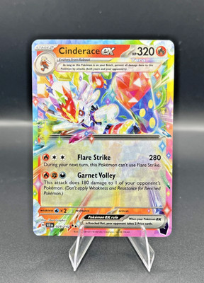 Pokémon TCG Pokémon Cinderace Ex Double Rare Holo