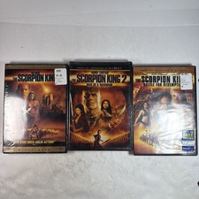The Scorpion King DVD Lot DVD, 2010 The Scorpion King 1 2 3 - NEW SEALED