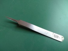 Feinpinzette, ausgezogene Spitze, Edelstahl