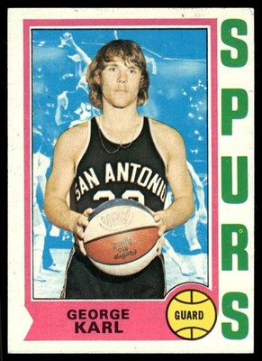 1974-75 Topps #257 George Karl