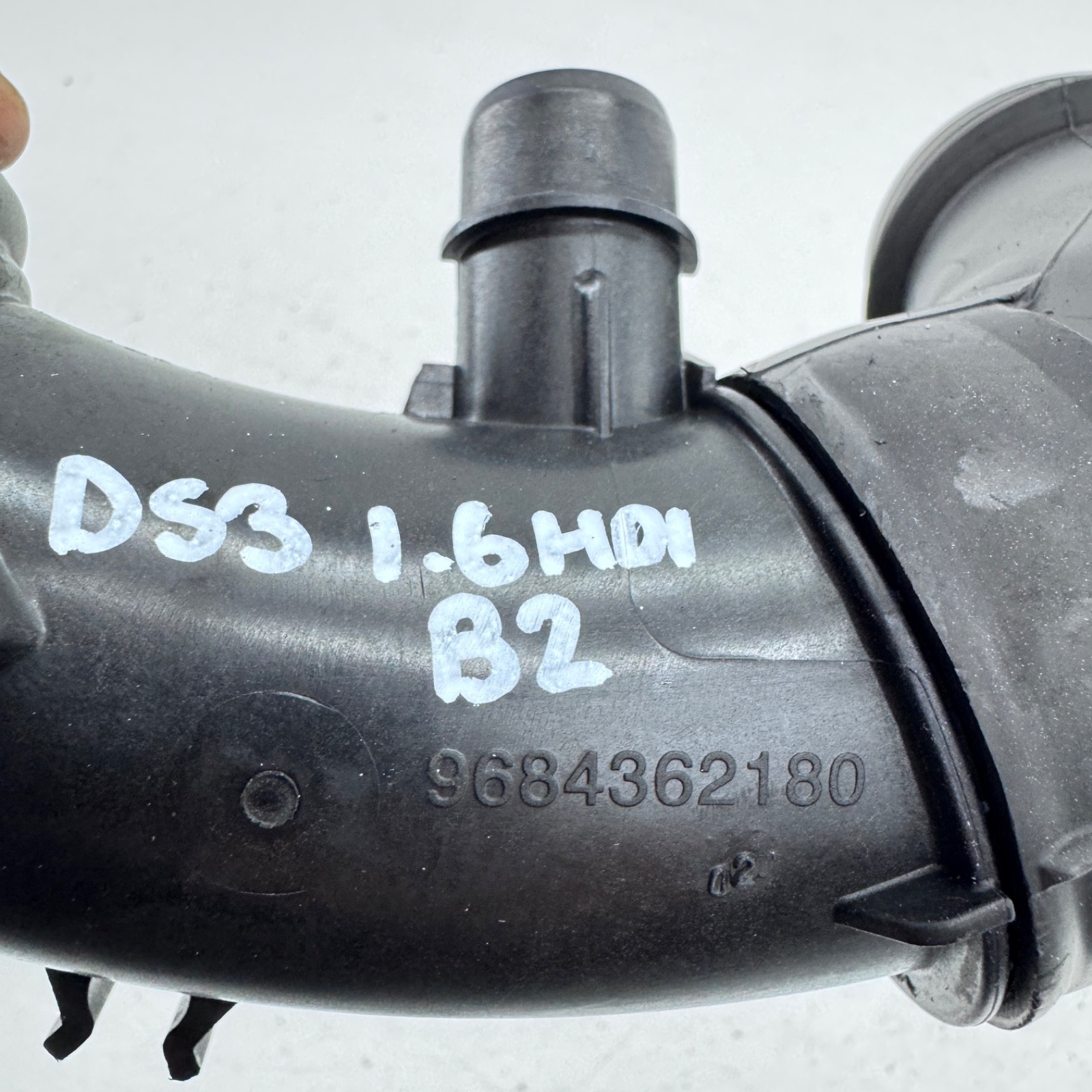 CITROEN DS3 MK1 AIR INTAKE PIPE 9684362180 1.6 HDI 9HP 09-16 thumbnail 12