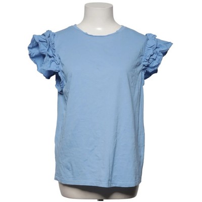 Mango, Top, Größe: XXL, Blau, Einfarbig, Damen #igO