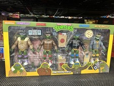 NECA Teenage Mutant Ninja Turtles 2023 Punk Disguise Turtles 4-Pack Figures