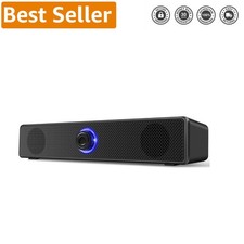 Plug-and-Play USB PC Speakers with Enhanced Sound for Gaming  Multimedia