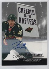 2024-25 Upper Deck Credentials Cheered to the Rafters Jared Spurgeon Auto 1g0e
