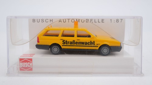 Busch H0 48114 VW Passat "ADAC" amarillo | Condition: Gebraucht