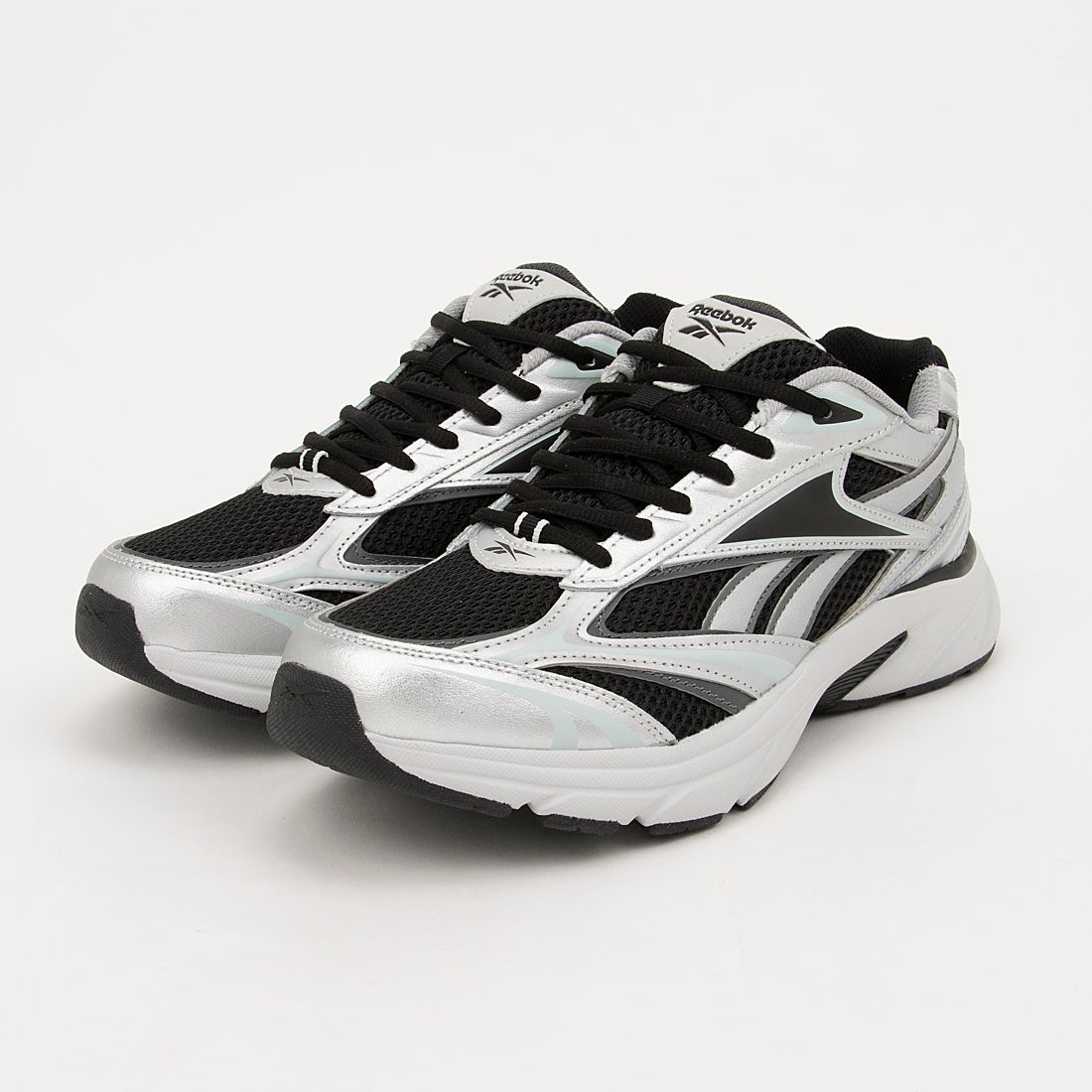 Reebok Belwave Running Silver Black White 100257099 Men's Size | eBay