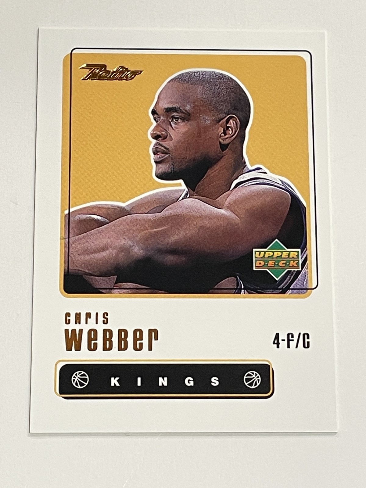 1999-00 Upper Deck Retro Basketball #4 - Chris Webber - Sacramento Kings
