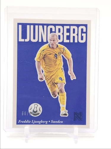 FREDDIE JUNGBERG 2017 PANINI NOBILITY SOCCER BLUE SWEDEN /99 Q0M