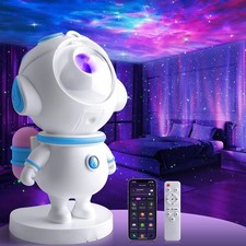 Astronaut Galaxy Star Projector Light Aurora LED Night Light Lamp for Bedroom