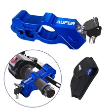 for Universal Heavy Duty Motorcycle Grip Handlebar Lock Anti Theft Throttle Lock