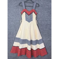 Vintage VERY RARE GUNNE SAX 1970s Patchwork Circle Skirt Maxi Dress Sz 9