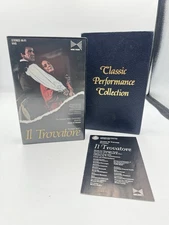 Il Trovatore Guiseppe Verdi HI-FI VHS 1985 Home Vision Films