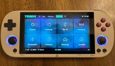 Trimui Smart Pro TG5040 Retro Handheld Game Console 4.96” IPS Open