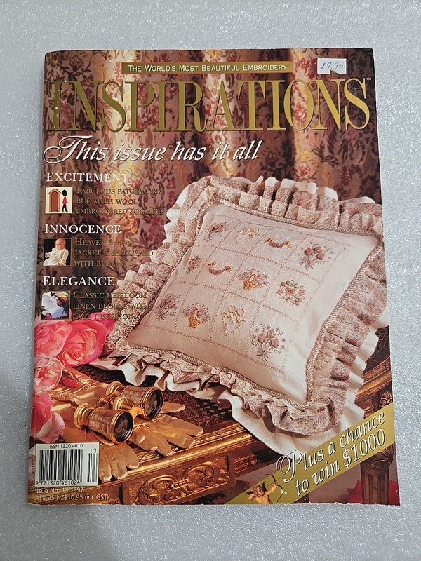 Inspirations Magazine No 17, 1998 World's Most Beautiful Embroidery Magazine