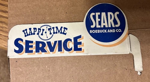 Marx Toys Service Station Happi Time Sears Roebuck And Company sign