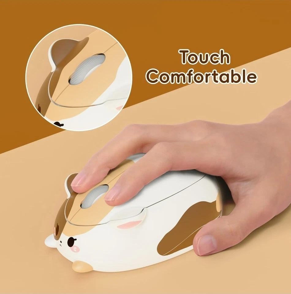 Akko Ragdoll Cat 2.4GHz Wireless Mouse – Cute Cartoon USB PC Laptop Mouse - Image 2 of 4