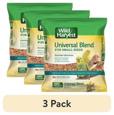  3 Pack  Universal Blend Premium Small Birds Seed, 3 Lbs