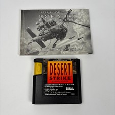 Thumbnail of ebay&reg; auction 287431408352 | Sega Genesis Desert Strike Return to the Gulf Spiel Cartridge & Anleitung
