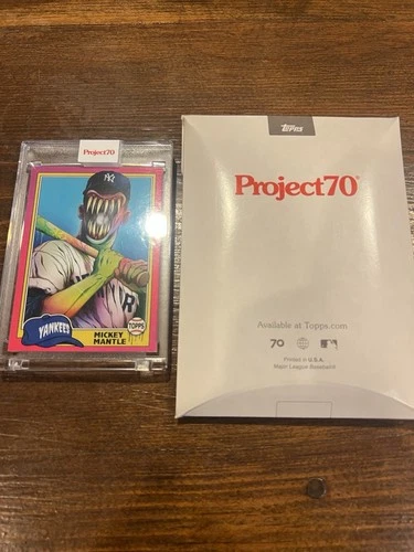 Topps Project 70 Mickey Mantle By Alex Pardee