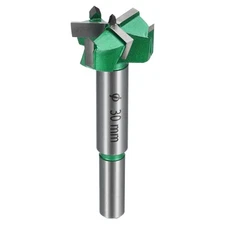 Forstner Drill Bit 1-3/16" (30mm) Carbide Upgraded 3 Flutes Wood Drill Bits