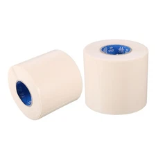 2Pcs Wrap Pipe Protective Tape Non-Adhesive 60mmx13m Tube Protector Yellow