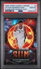 2025 Topps Chrome Cosmic Victor Wembanyama Planetary Pursuit Sun PSA 10 - SSP!