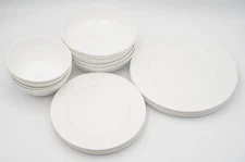 Mikasa Trellis White Bone China Soup/Cereal Bowl, Dinner/Salad Plate *SELECT*