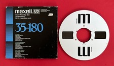Tonband MAXELL  UD 35-180 BLAU auf Aluspule
