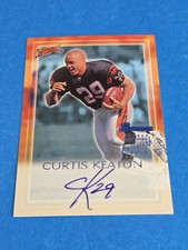 CURTIS KEATON  - 2000 BOWMAN - CERTIFIED AUTOGRAPH ISSUE CARD