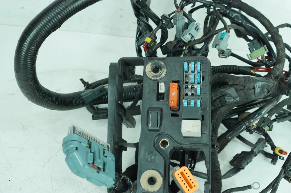 Harley Dyna FXDC 2011 Super Glide personalizado OEM cableado principal arnés telar Foto 2 de 4