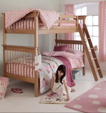 Aspace 3082 Aldeburgh Solid Oak Bunk Bed can split into Two single beds