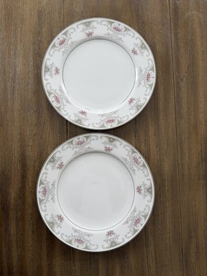 Alberon Translucent Fine China- Set Of 2 - Japan - Dinner Plate #4144  10 1/2''