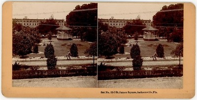 FLORIDA SV - Jacksonville - St James Square - 1890s RARE!