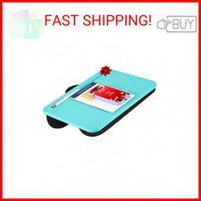 LAPGEAR Compact Lap Desk - Fits up to 15 Inch Laptops - Aqua Sky - Style No. 431
