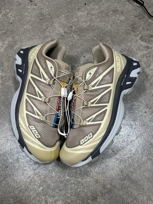 Salomon S-Lab XT-6 Men's Hiking Shoes Beige Brown White US 9.5 MPN 416410