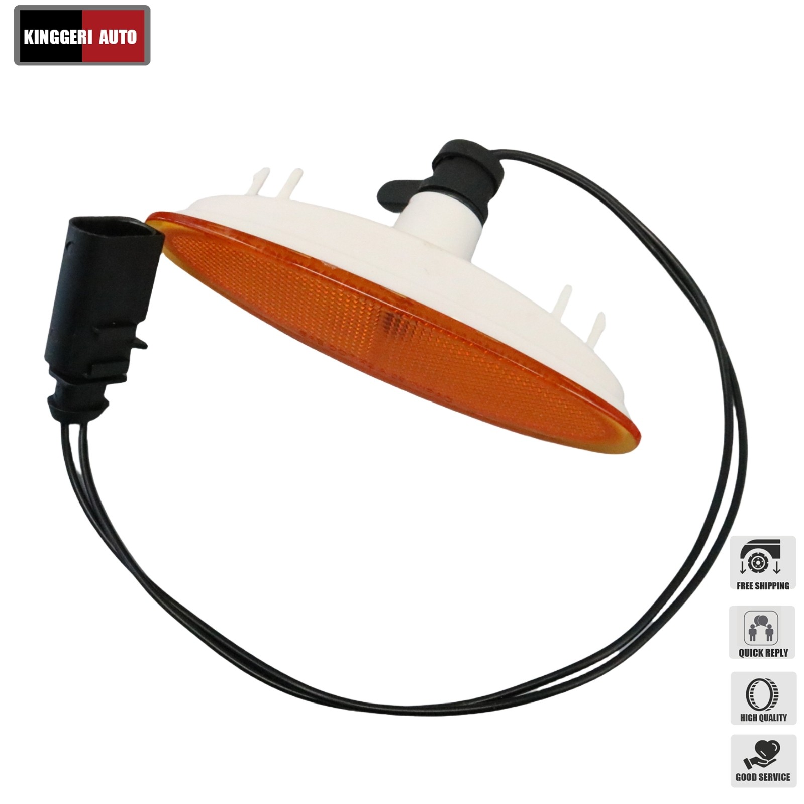 2Pcs Front Bumper Side Marker Light Lamp for Bentley Gt Gtc Flying Spur