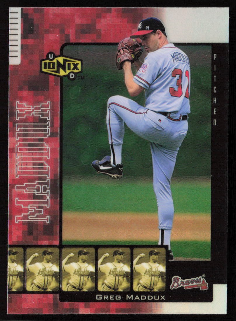 Greg Maddux 2000 UD Ionix Reciprocal #R12 - Atlanta Braves
