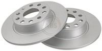2X A.B.S. 18117 Bremsscheibe FüR Audi Cupra Ford Seat Skoda