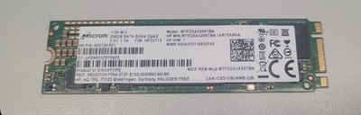 Micron 1100 SATA III SSD M.2 2280 Festplatte 256GB 6Gb/s PCIe3.0x4 TFDDAV256TBN
