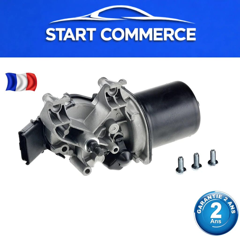Moteur essuie-glace avant Clio 3 III mécanisme tringlerie 7701061590