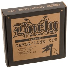 12" T-Bars Cable Kit Dual Disc ABS Black Burly Brand B30-1217