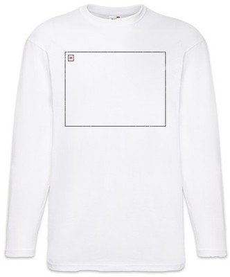 Empty Frame Langarm T-Shirt Geek Nerd PC Internet Informatiker Computer