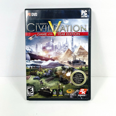 Sid Meier's Civilization V Game of the Year Edition PC DVD-ROM Game