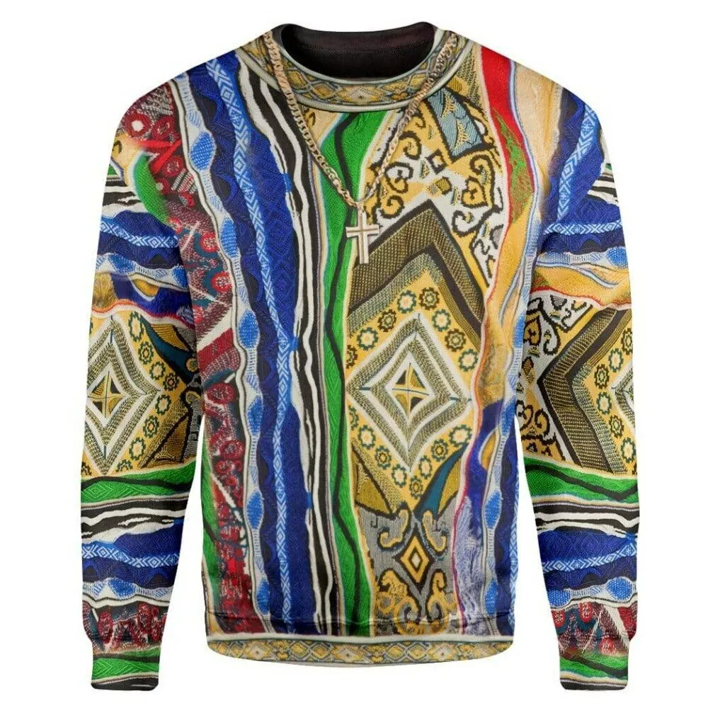 Broederschap Roux Nebu Notorious &#034;Sweater&#034; 3D Print Sweatshirt 90s Costume Hip Hop B.I.G.  Biggie Smalls | eBay